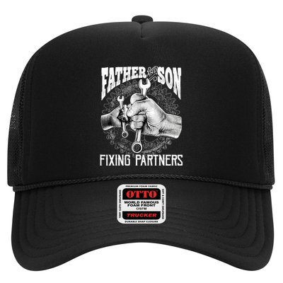 Father And Son Mechanic Mechanic FatherS Day Gift Trucker Hat