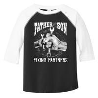 Father And Son Mechanic Mechanic FatherS Day Gift Toddler Fine Jersey T-Shirt