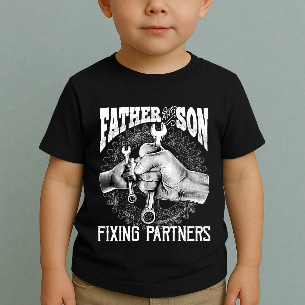 Father And Son Mechanic Mechanic FatherS Day Gift Toddler T-Shirt