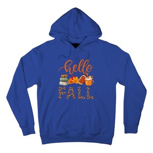 Fall Autumn Seasonal Wear Tis The Season Hello Fall Gift Hoodie