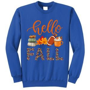 Fall Autumn Seasonal Wear Tis The Season Hello Fall Gift Sweatshirt