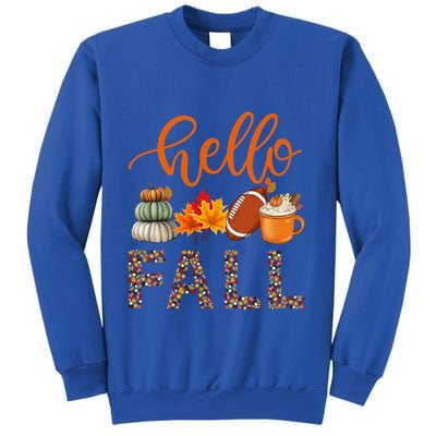 Fall Autumn Seasonal Wear Tis The Season Hello Fall Gift Sweatshirt