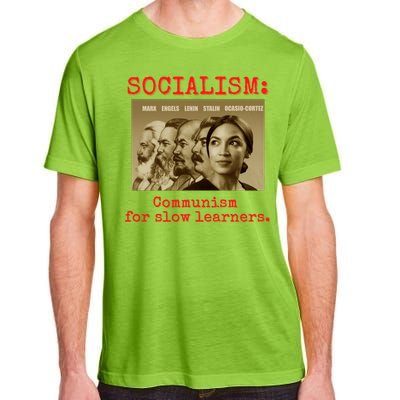 Funny Anti Socialist Conservative Adult ChromaSoft Performance T-Shirt