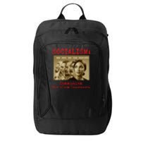 Funny Anti Socialist Conservative City Backpack