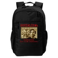 Funny Anti Socialist Conservative Daily Commute Backpack