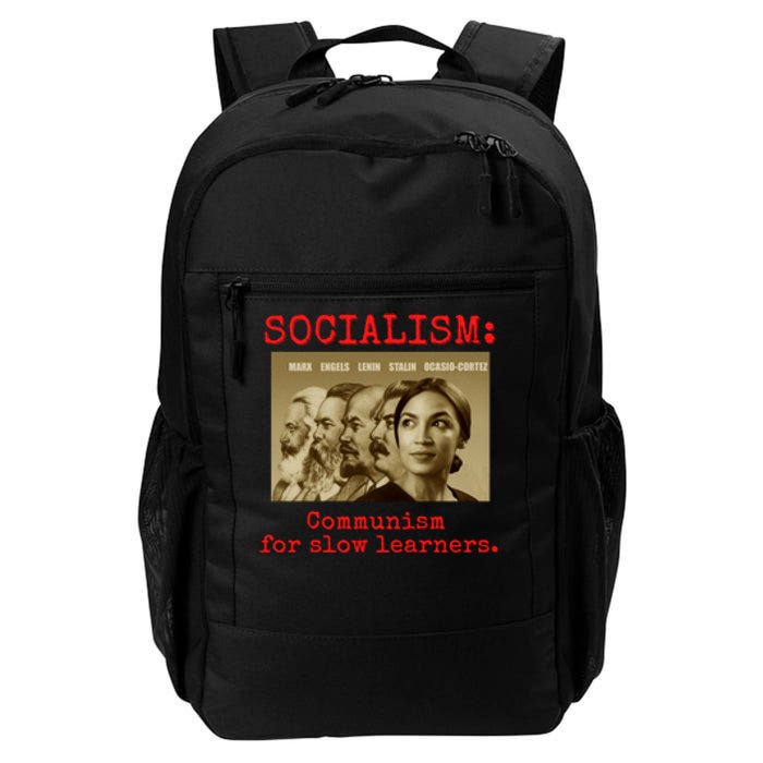 Funny Anti Socialist Conservative Daily Commute Backpack