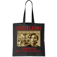 Funny Anti Socialist Conservative Tote Bag