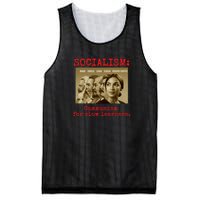 Funny Anti Socialist Conservative Mesh Reversible Basketball Jersey Tank