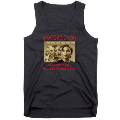 Funny Anti Socialist Conservative Tank Top