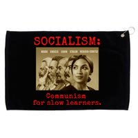 Funny Anti Socialist Conservative Grommeted Golf Towel