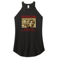 Funny Anti Socialist Conservative Women's Perfect Tri Rocker Tank