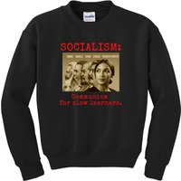 Funny Anti Socialist Conservative Kids Sweatshirt