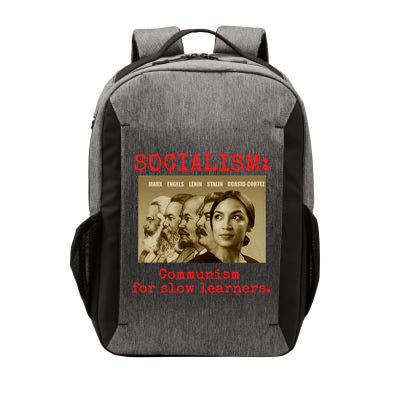 Funny Anti Socialist Conservative Vector Backpack