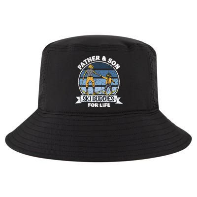Father And Son Ski Buddies For Life Wintersport Dad Ski Gift Cool Comfort Performance Bucket Hat