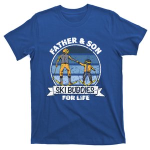 Father And Son Ski Buddies For Life Wintersport Dad Ski Gift T-Shirt