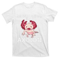 Funny Axolotl Spirit Animal Biology Zookeeper  T-Shirt