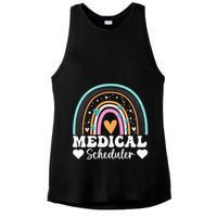 Funny Assistant Scheduler Application Day Medical Scheduler Ladies PosiCharge Tri-Blend Wicking Tank