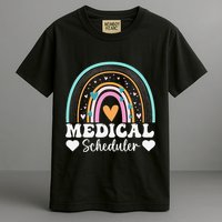 Funny Assistant Scheduler Application Day Medical Scheduler Garment-Dyed Heavyweight T-Shirt