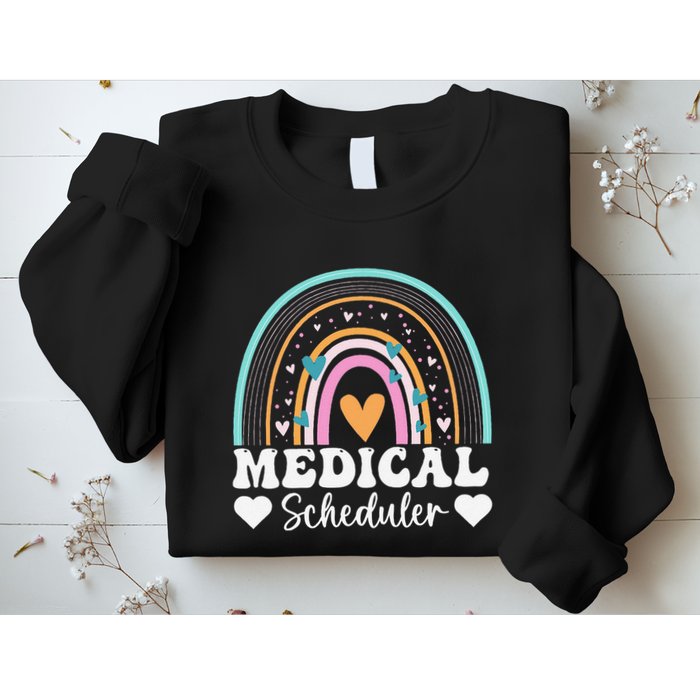Funny Assistant Scheduler Application Day Medical Scheduler Sweatshirt