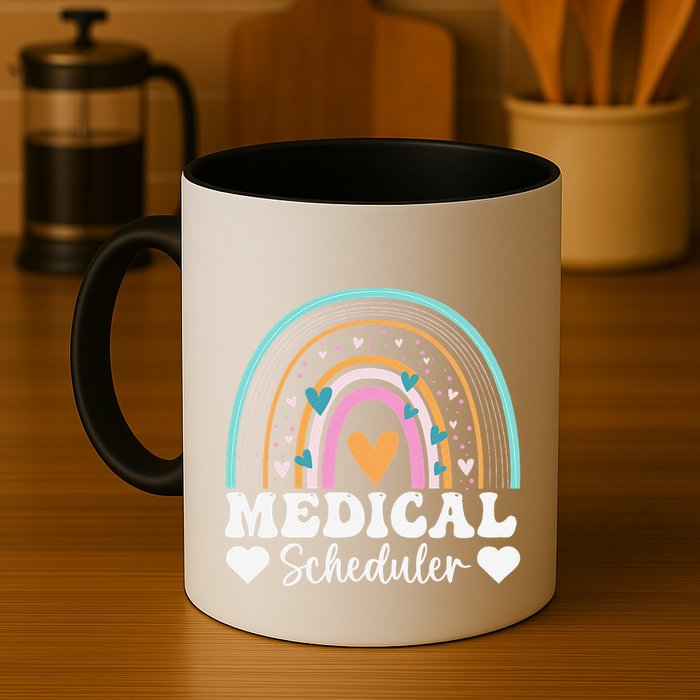 Funny Assistant Scheduler Application Day Medical Scheduler Mug
