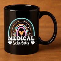 Funny Assistant Scheduler Application Day Medical Scheduler 11oz C Handle Ceramic Mug