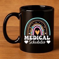 Funny Assistant Scheduler Application Day Medical Scheduler 11oz C Handle Ceramic Mug