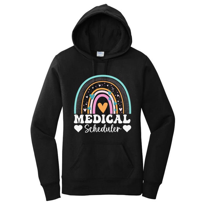 Funny Assistant Scheduler Application Day Medical Scheduler Women's Pullover Hoodie
