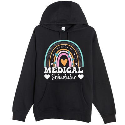 Funny Assistant Scheduler Application Day Medical Scheduler Premium Pullover Hoodie