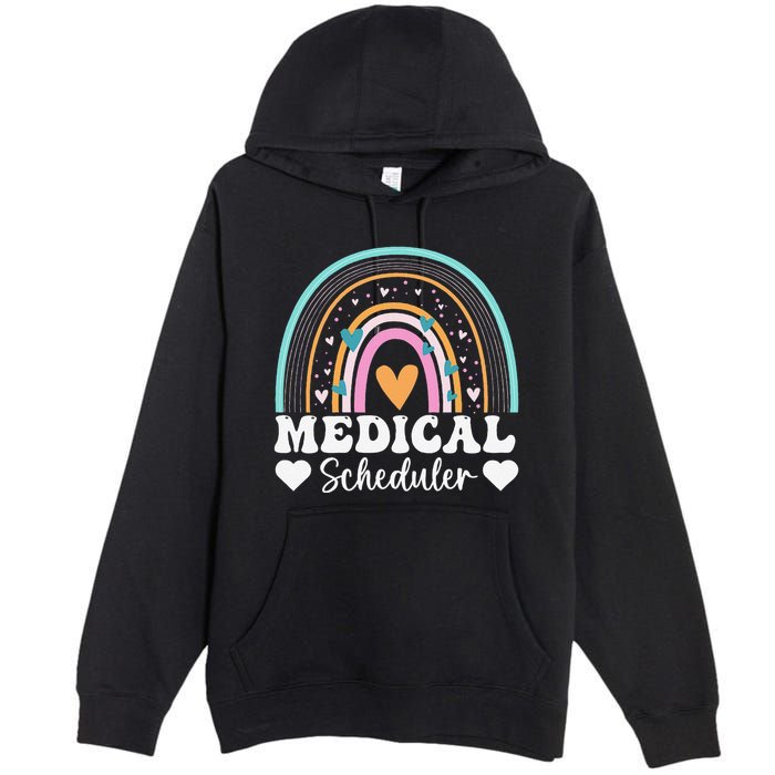 Funny Assistant Scheduler Application Day Medical Scheduler Premium Pullover Hoodie