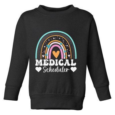 Funny Assistant Scheduler Application Day Medical Scheduler Toddler Sweatshirt