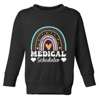 Funny Assistant Scheduler Application Day Medical Scheduler Toddler Sweatshirt