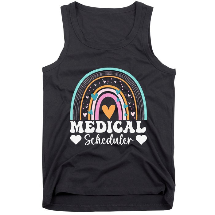 Funny Assistant Scheduler Application Day Medical Scheduler Tank Top