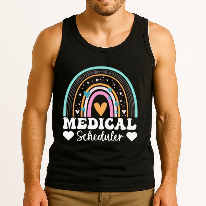 Funny Assistant Scheduler Application Day Medical Scheduler Tank Top