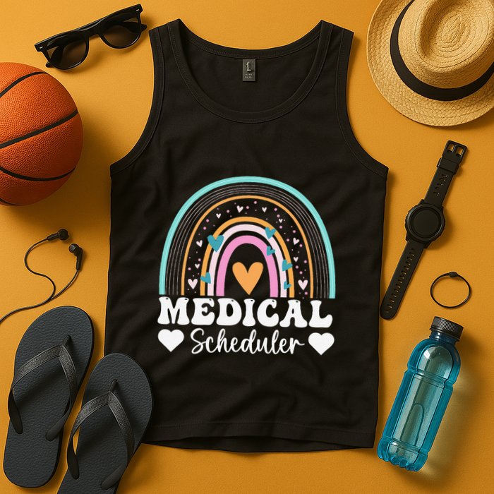 Funny Assistant Scheduler Application Day Medical Scheduler Tank Top