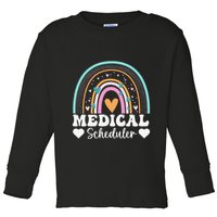 Funny Assistant Scheduler Application Day Medical Scheduler Toddler Long Sleeve Shirt