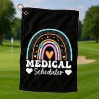 Funny Assistant Scheduler Application Day Medical Scheduler Golf Towel