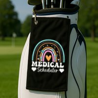 Funny Assistant Scheduler Application Day Medical Scheduler Golf Towel
