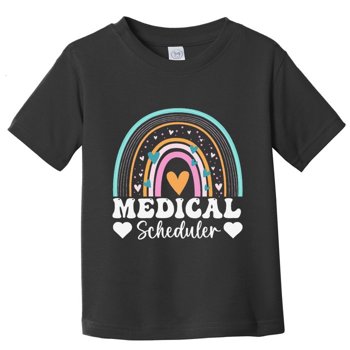 Funny Assistant Scheduler Application Day Medical Scheduler Toddler T-Shirt