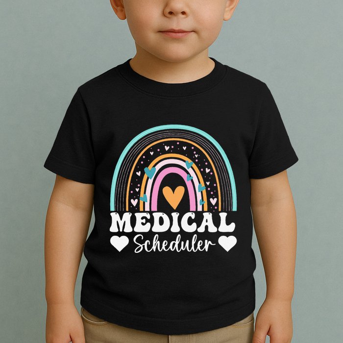 Funny Assistant Scheduler Application Day Medical Scheduler Toddler T-Shirt