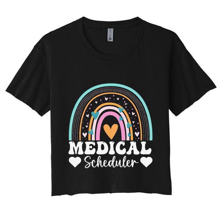 Funny Assistant Scheduler Application Day Medical Scheduler Crop Top