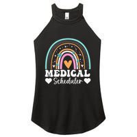 Funny Assistant Scheduler Application Day Medical Scheduler Women's Perfect Tri Rocker Tank