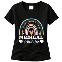 Funny Assistant Scheduler Application Day Medical Scheduler Womens T-Shirt