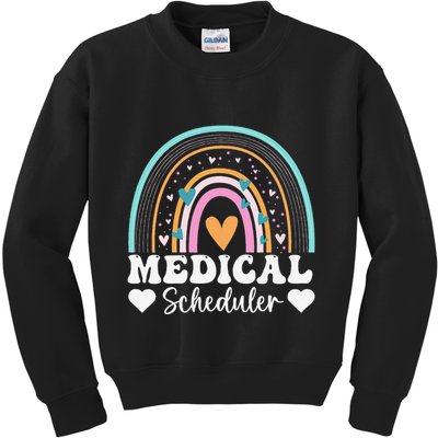 Funny Assistant Scheduler Application Day Medical Scheduler Kids Sweatshirt