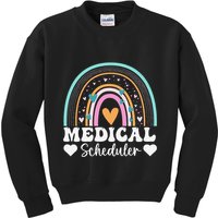 Funny Assistant Scheduler Application Day Medical Scheduler Kids Sweatshirt