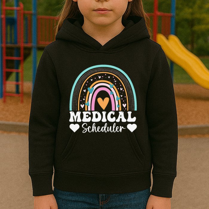 Funny Assistant Scheduler Application Day Medical Scheduler Kids Hoodie