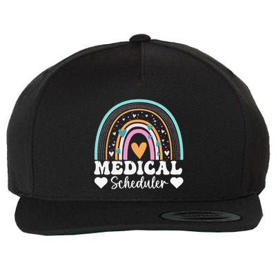 Funny Assistant Scheduler Application Day Medical Scheduler Wool Snapback Cap