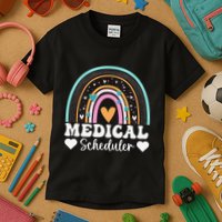 Funny Assistant Scheduler Application Day Medical Scheduler Kids T-Shirt