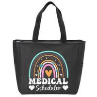 Funny Assistant Scheduler Application Day Medical Scheduler Zip Tote Bag