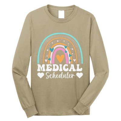 Funny Assistant Scheduler Application Day Medical Scheduler Long Sleeve Shirt