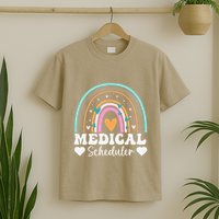 Funny Assistant Scheduler Application Day Medical Scheduler T-Shirt